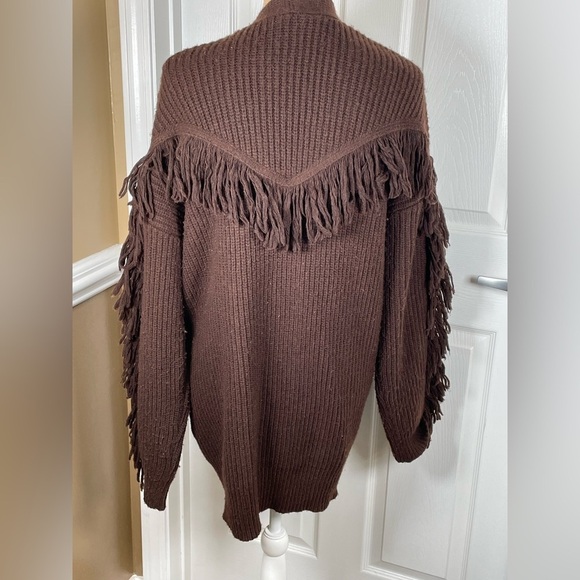 Tularosa Frida Cardigan in Chocolate Medium - Picture 11 of 12